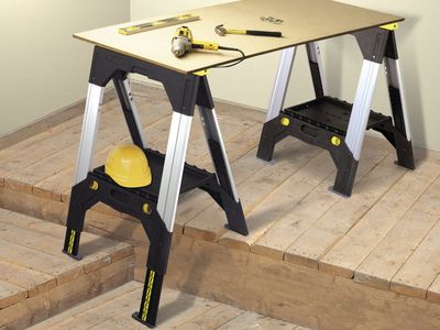 STANLEY STA192980 FatMax Telescopic Sawhorses (Twin Pack)