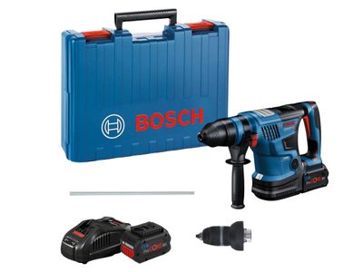 Bosch BSH611914073 GBH 18V-34 CF Pro BITURBO SDS-Plus Rotary Hammer 18V 2 x 5.5Ah ProCORE18V Li-ion