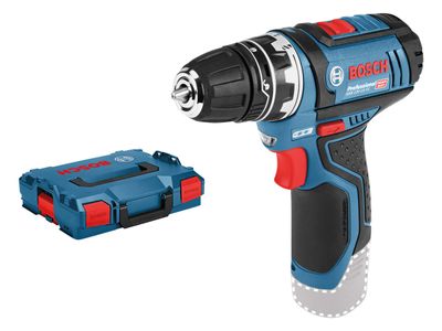Bosch BSH6019F6002 GSR 12V-15 FC Pro FlexiClick Drill Driver + Attachment 12V Bare Unit