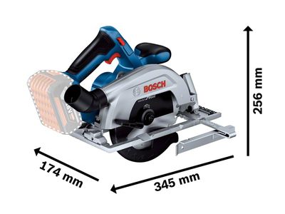 Bosch BSH6016C1200 GKS 18V-57-2 Professional Circular Saw 18V Bare Unit