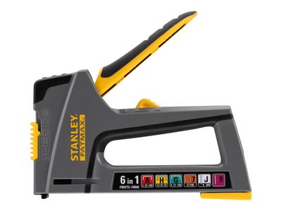 STANLEY STA670868 FATMAX 6-in-1 Multi-Purpose Plastic Staple and Brad Nail Gun