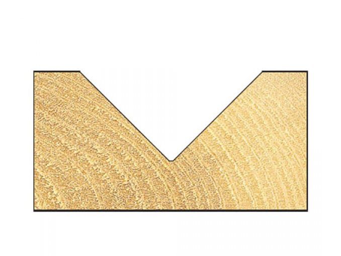 Trend TRE101112TC 10/11 x 1/2 TCT V-Groove Chamfer 45° 19.0 x 38mm