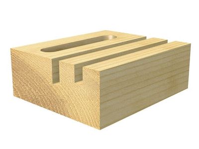 Trend TRE37512TC 3/75 x 1/2 TCT Two Flute Lockjig Cutter 12.0 x 63mm