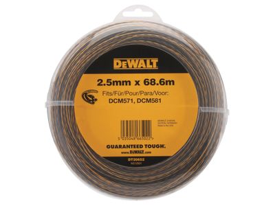 DEWALT DEWDT20652QZ DT20652 String Trimmer Line 2.5mm x 68.6m