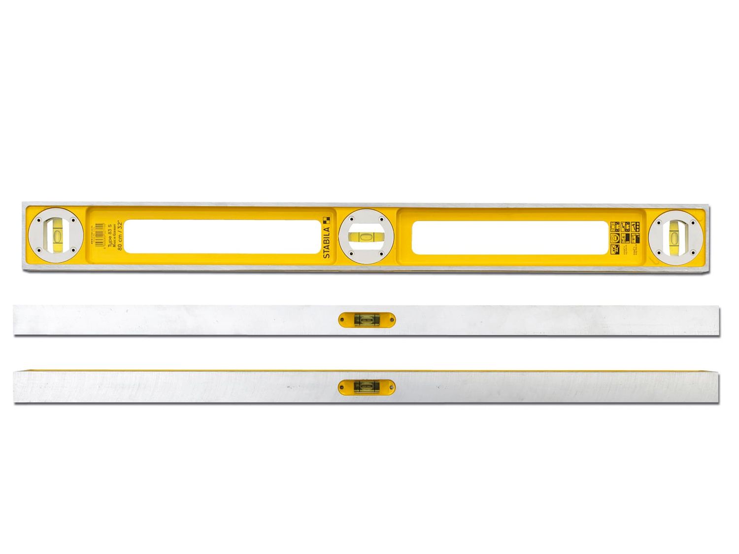Stabila STB83S24 83S Level Double Plumb 3 Vial 2544 60cm