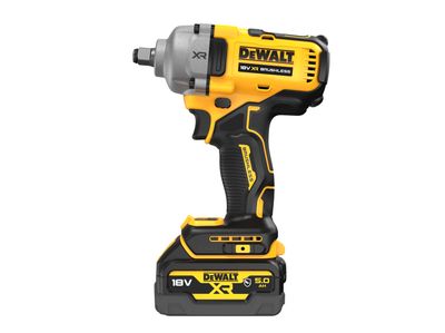 Dewalt DCF891P2T XR BL 1/2in Hog Ring Anvil Impact Wrench 18V 2 x 5.0Ah Li-ion
