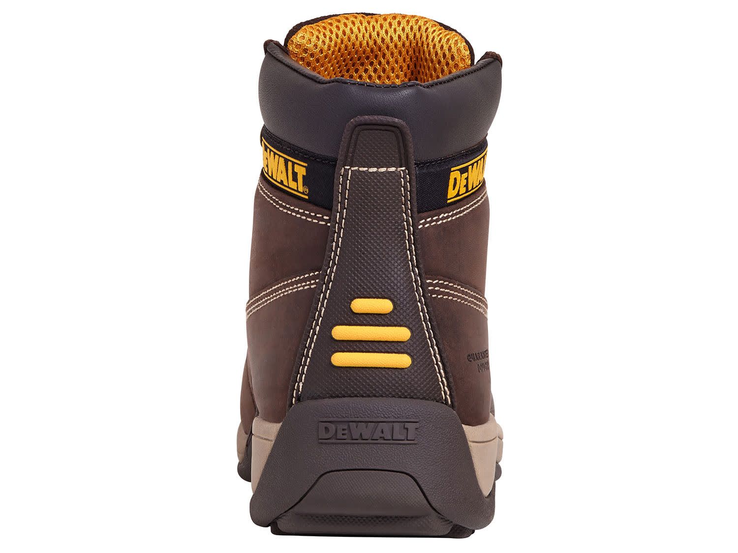 DEWALT DEWAPPREN8B Apprentice Hiker Nubuck Boots Brown UK 8 EUR 42
