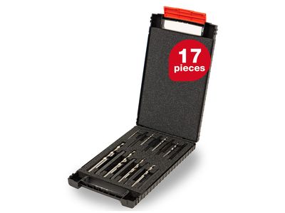 Wiha WHA03988 Screw Extractor Set, 16 Piece