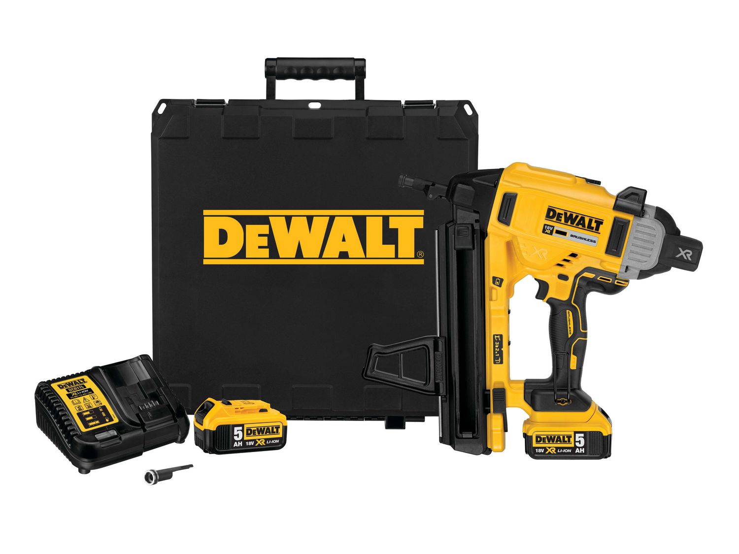 DEWALT DEWDCN890P2 DCN890P2 XR Brushless Concrete Nailer 18V 2 x 5.0Ah Li-ion