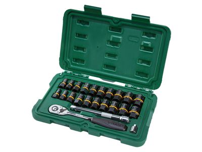 SATA Tools SATST09138 1/4in &amp; 3/8in BoltBiter Set, 23 Piece