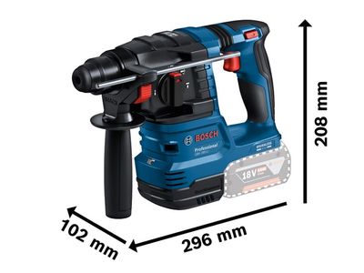 Bosch BSH611924072 GBH 18V-22 SDS-Plus Rotary Hammer 18V 2 x 4.0Ah Li-ion
