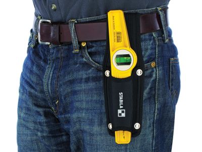 Stabila STB81SREMH 81S-REM Rare Earth Magnetic Torpedo Level 25cm in Holster