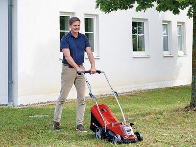Einhell EINGECM1833L GE-CM 18/33 Li Power X-Change Lawnmower 18V 1 x 4.0Ah Li-ion