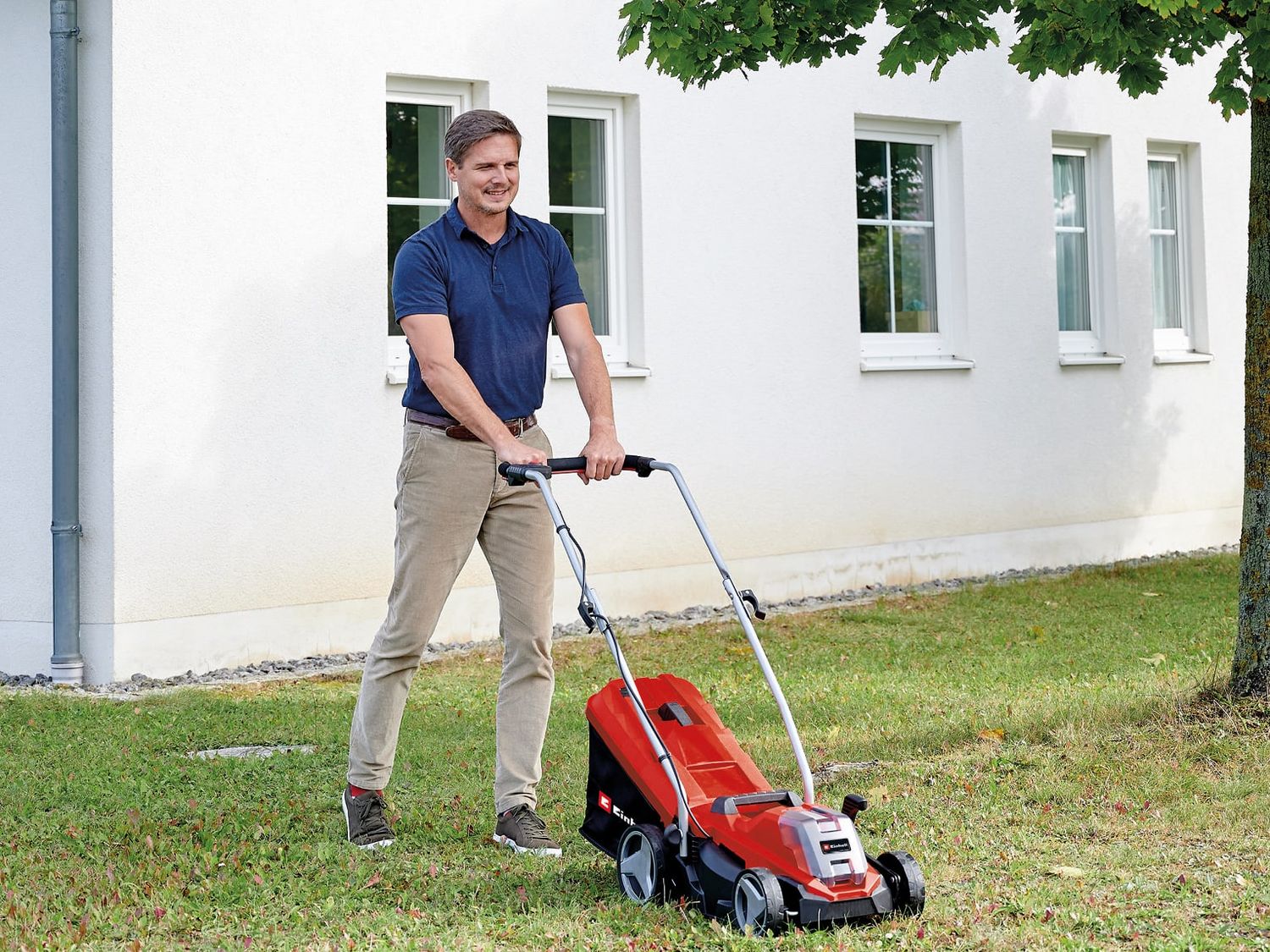 Einhell EINGECM1833L GE-CM 18/33 Li Power X-Change Lawnmower 18V 1 x 4.0Ah Li-ion