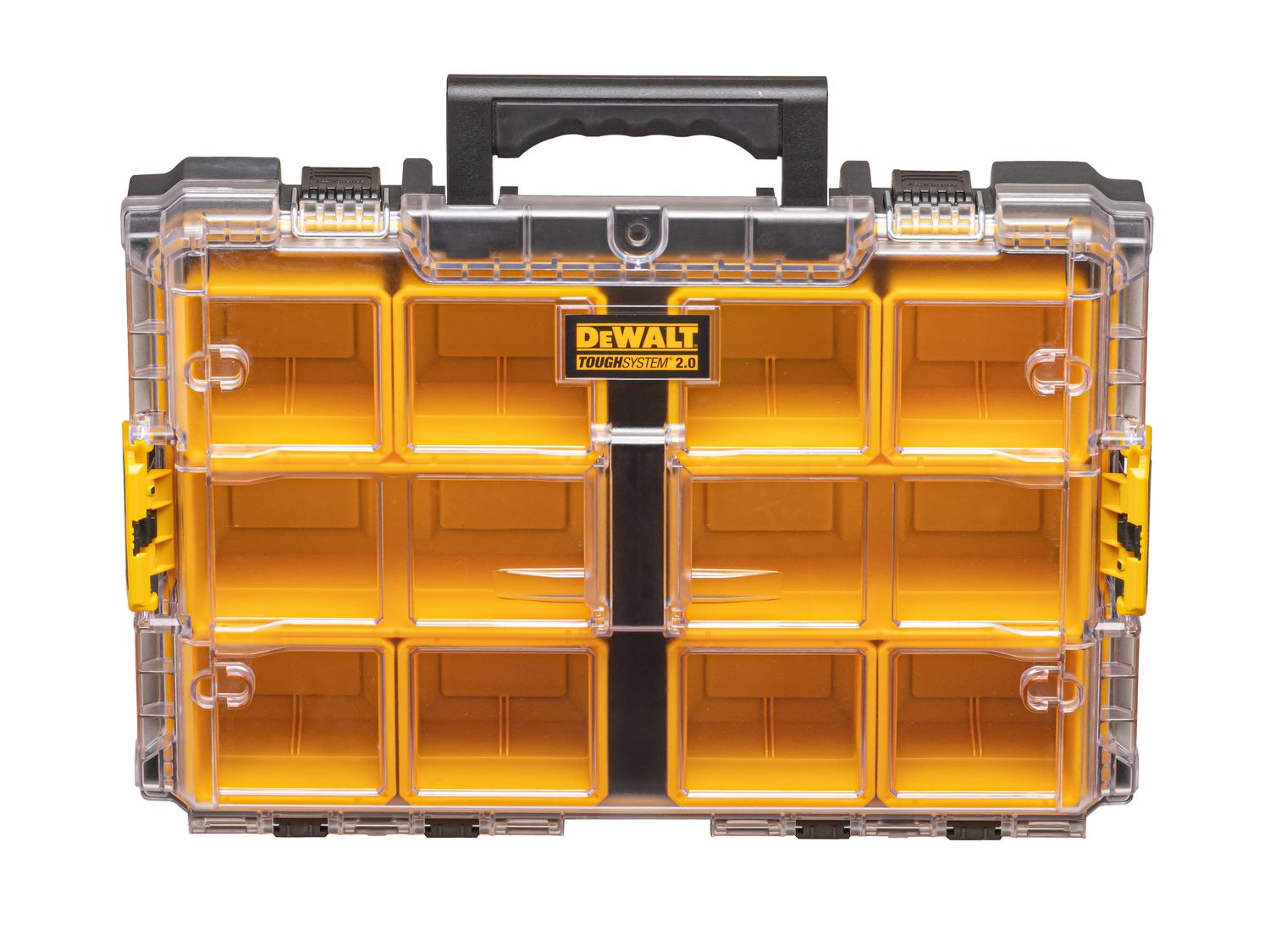 DEWALT DEW183394 DS100 TOUGHSYSTEM™ 2.0 Toolbox with Clear Lid