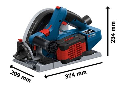 Bosch BSH6016B4000 GKT 18V-52 GC Professional BITURBO Plunge Saw 18V Bare Unit
