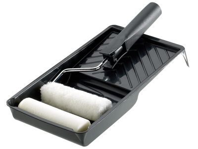 STANLEY STA029480 Mini Roller Emulsion &amp; Gloss Kit 100mm (4in)