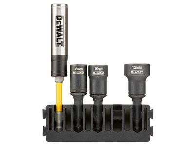 DEWALT DEWDT70827QZ 5pc Bit Bar Nutdriver 8mm, 10mm &amp; 13mm