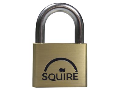 Squire HSQLN4 LN4 Lion Brass Padlock 5-Pin 40mm