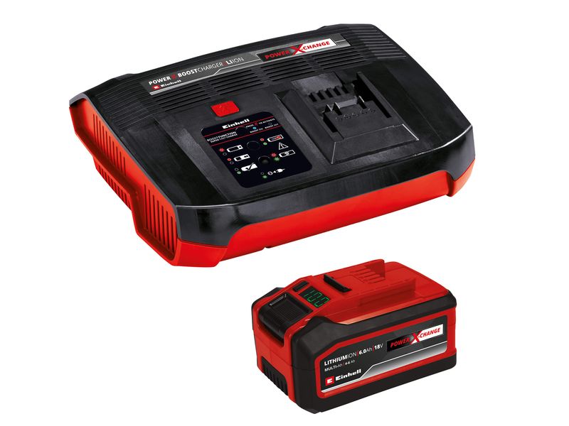 Einhell PX-STKIT46 Power-X-Change 18v 1 x 4.0-6.0Ah Li-on Battery and Boostcharger Starter Kit