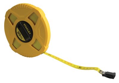 STANLEY STA034297 Closed Case Fibreglass Long Tape 30m (Width 13mm)