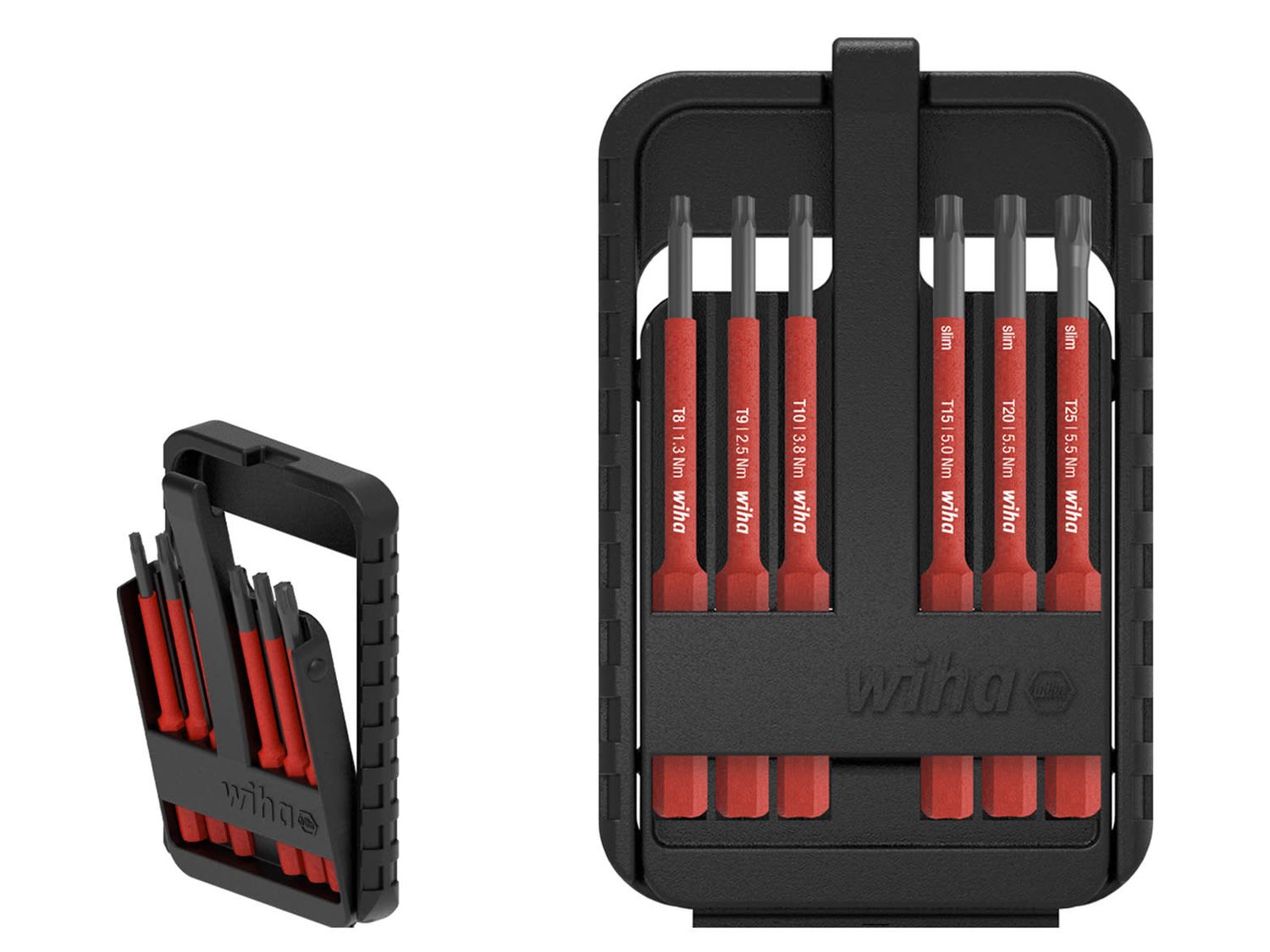 Wiha WHA43153 slimBit electric TORX Bit Set, 7 Piece