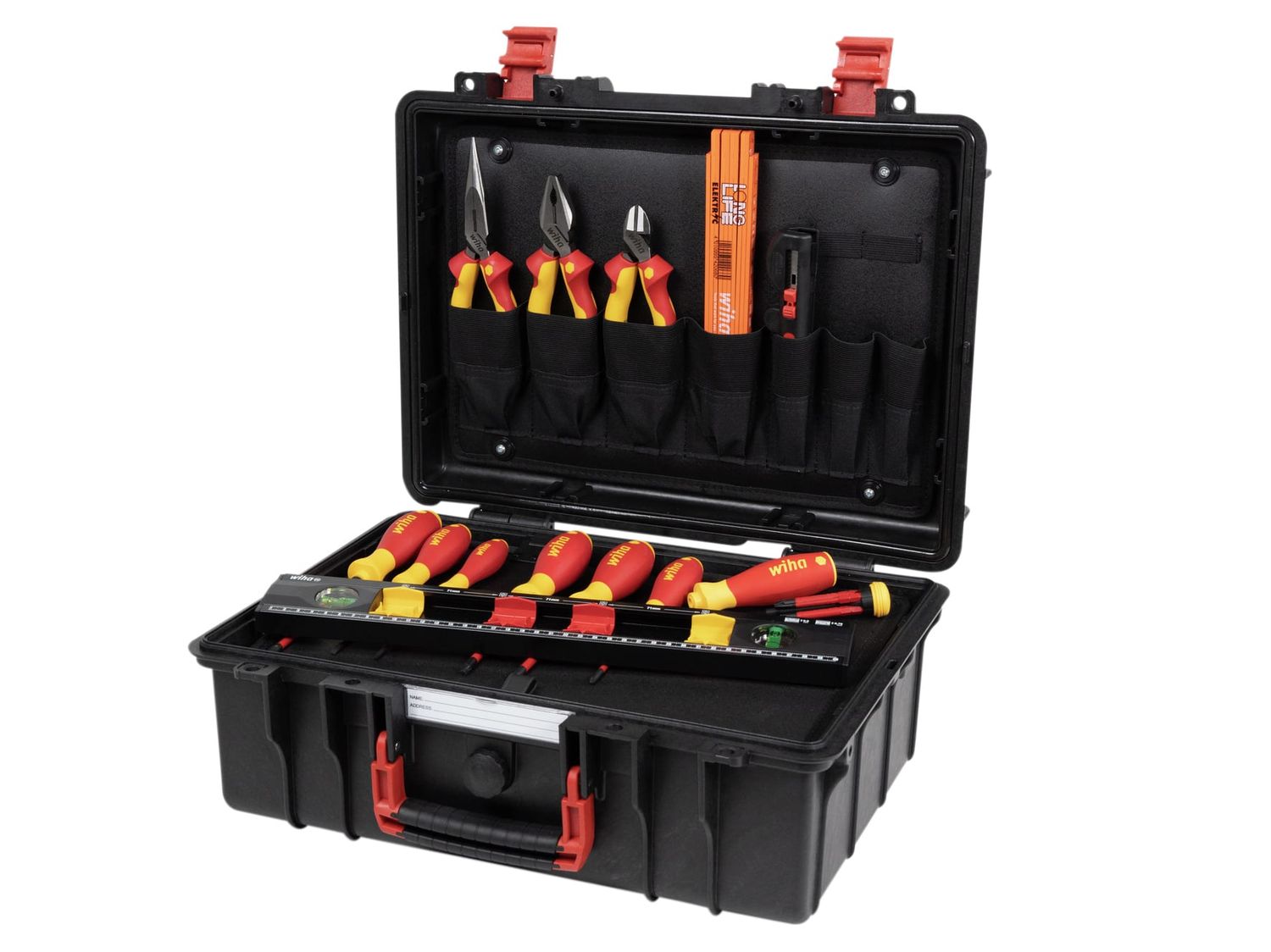 Wiha WHA45530 L electric Basic Tool Set, 18 Piece (inc. Case)