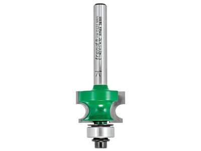 Trend TREC14014TC C140 x 1/4 TCT Bearing Guided Corner Bead 3.2mm Radius