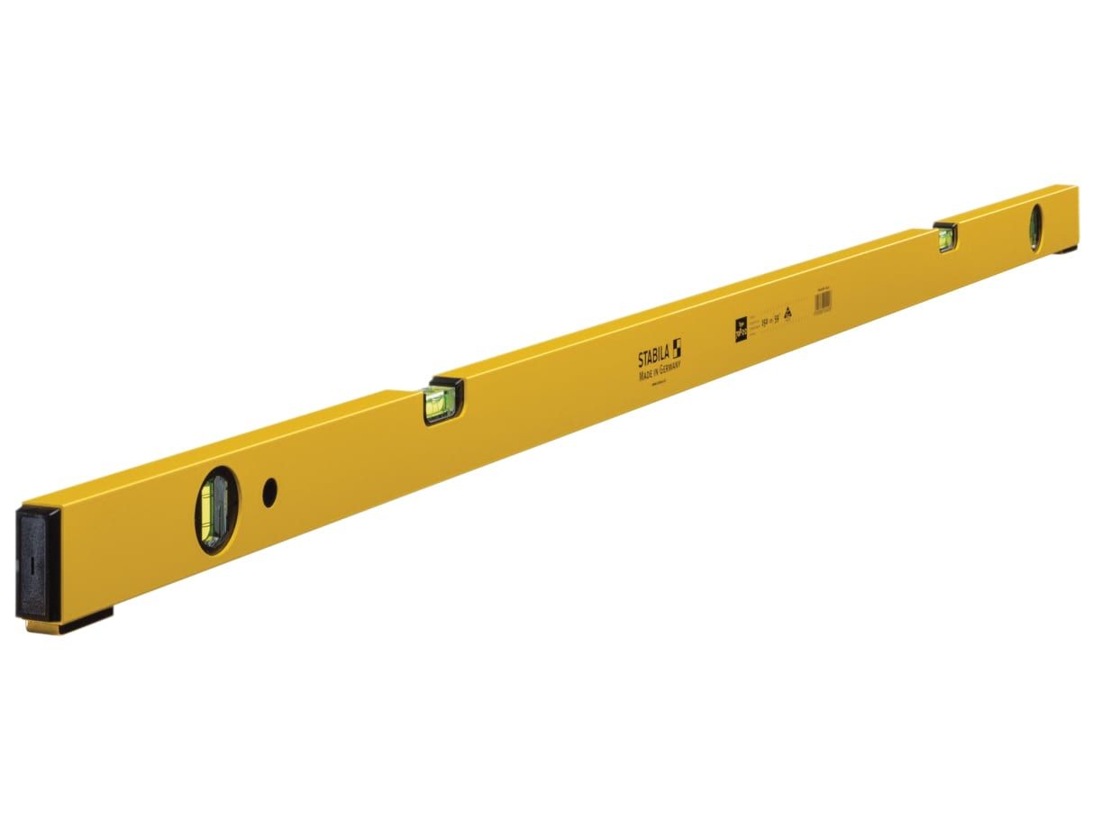 Stabila 02420 - 70P-2 Double Plumb 4 Vial Spirit Level 150cm