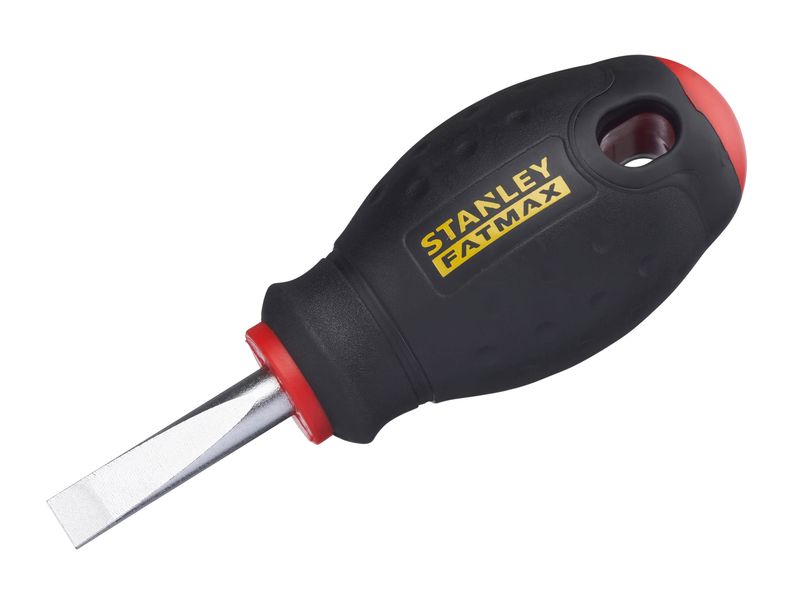 STANLEY STA065404 FatMax Stubby Screwdriver Parallel Tip 6.5 x 30mm
