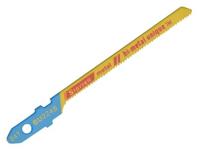 Starrett STRBU224S5 BU224S-5 Metal Cutting Jigsaw Blades (Pack 5)