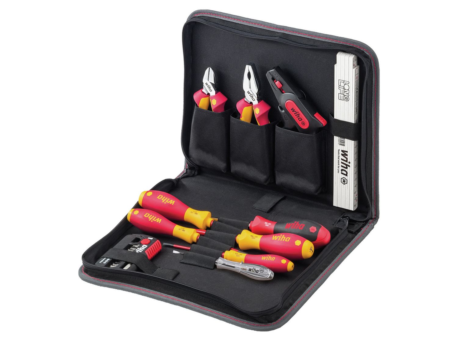 Wiha WHA41241 electrician Tool Set, 32 Piece