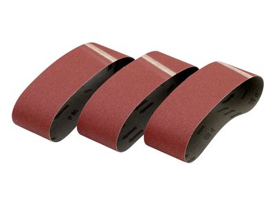 DEWALT DEWDT3377QZ Sanding Belt 533 x 75mm 80G Pack of 3