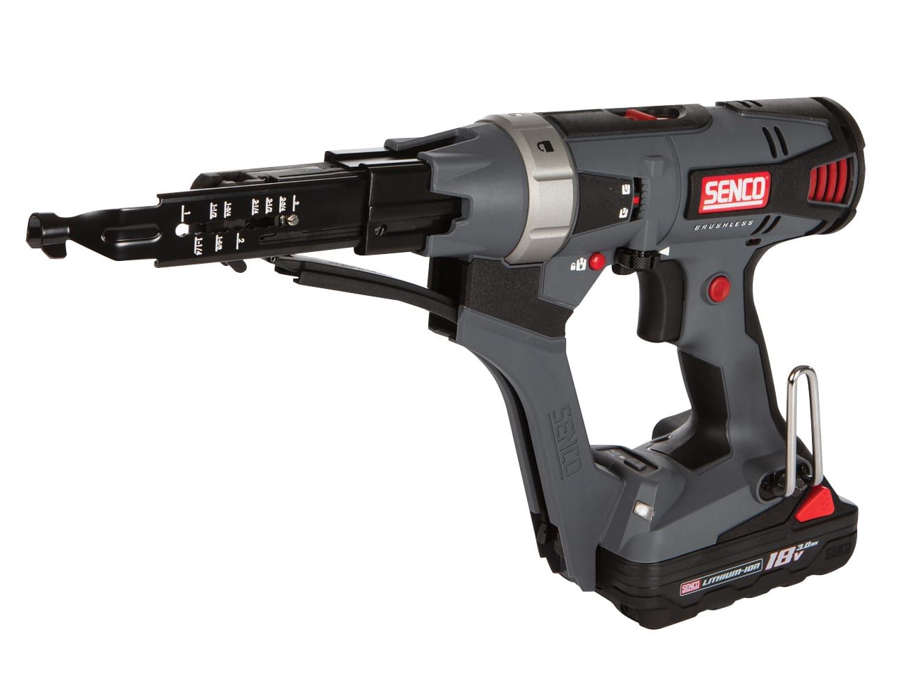 Senco SEN10C7001N DS722-18V DuraSpin Auto-Feed Screwdriver 18V 2 x 3.0Ah Li-ion