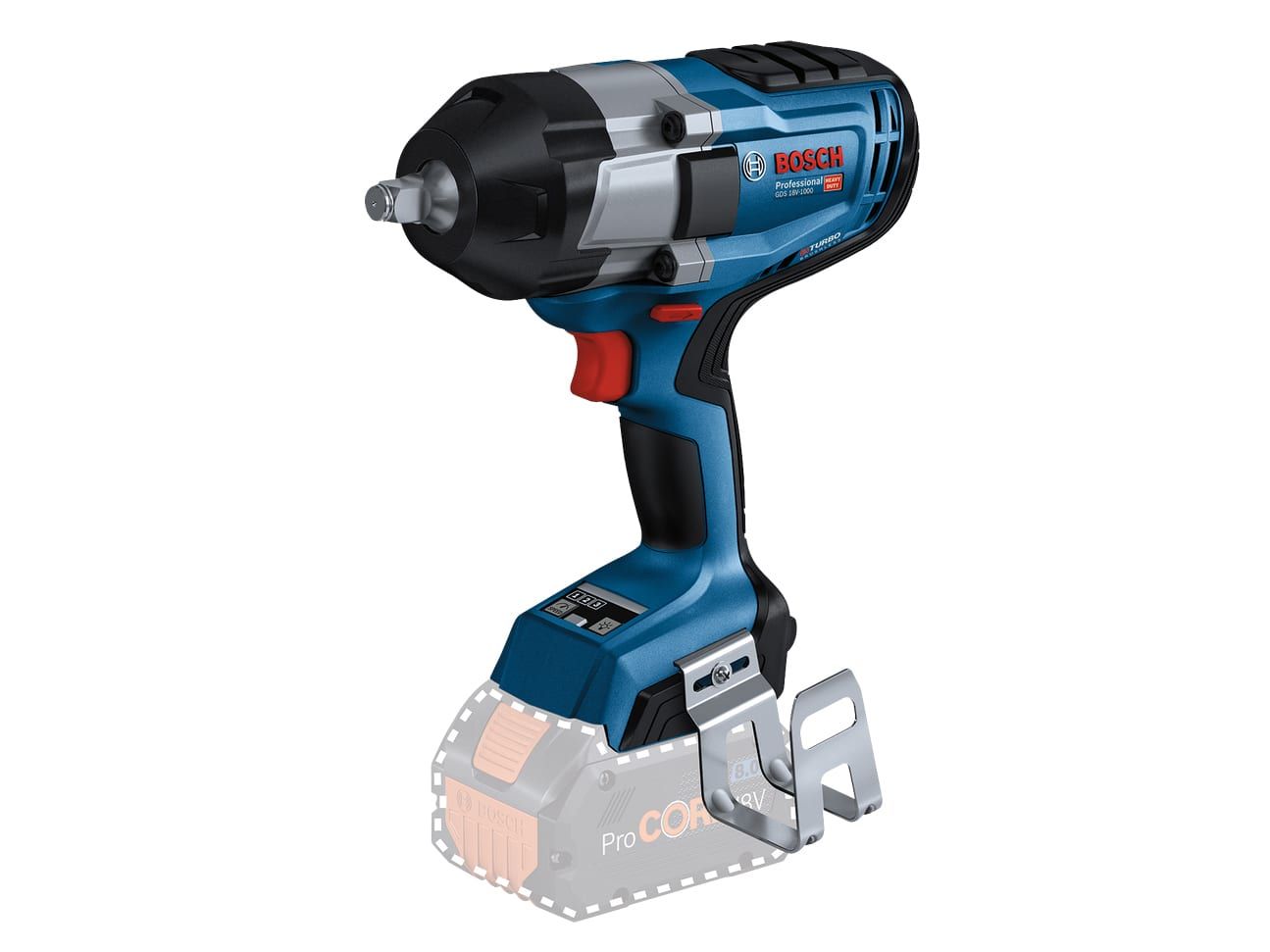 Bosch 06019J8300 GDS18V-1000 18v BiTurbo Impact Wrench Bare Unit