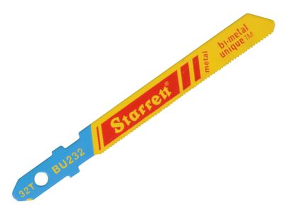 Starrett STRBU2325 BU232-5 Metal Cutting Jigsaw Blades Pack of 5
