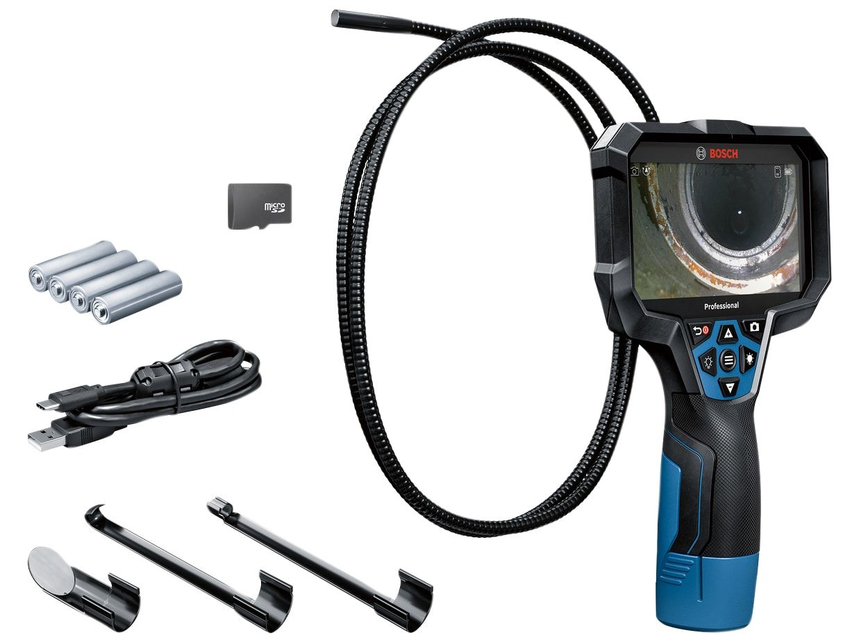 Bosch BSH601241400 GIC 12V-5-27 C Professional Inspection Camera 12V + Battery Adaptor
