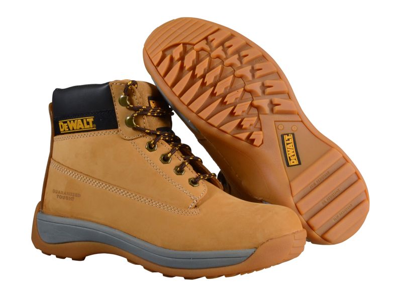 Dewalt Apprentice Hiker Nubuck Boots Wheat UK 3 EUR 35