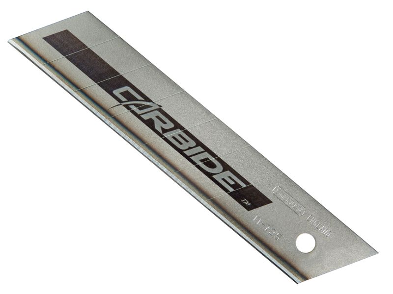 STANLEY STA011825 FatMax Carbide Snap-Off Blades 25mm (Pack 5)