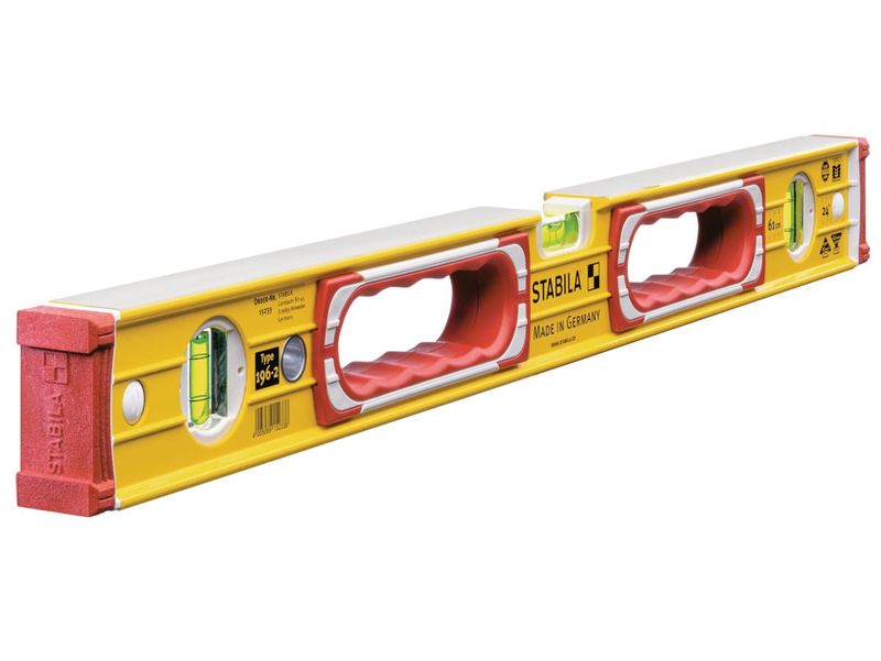 Stabila 15233 - 196-2-60 Spirit Level 3 Vial 60cm