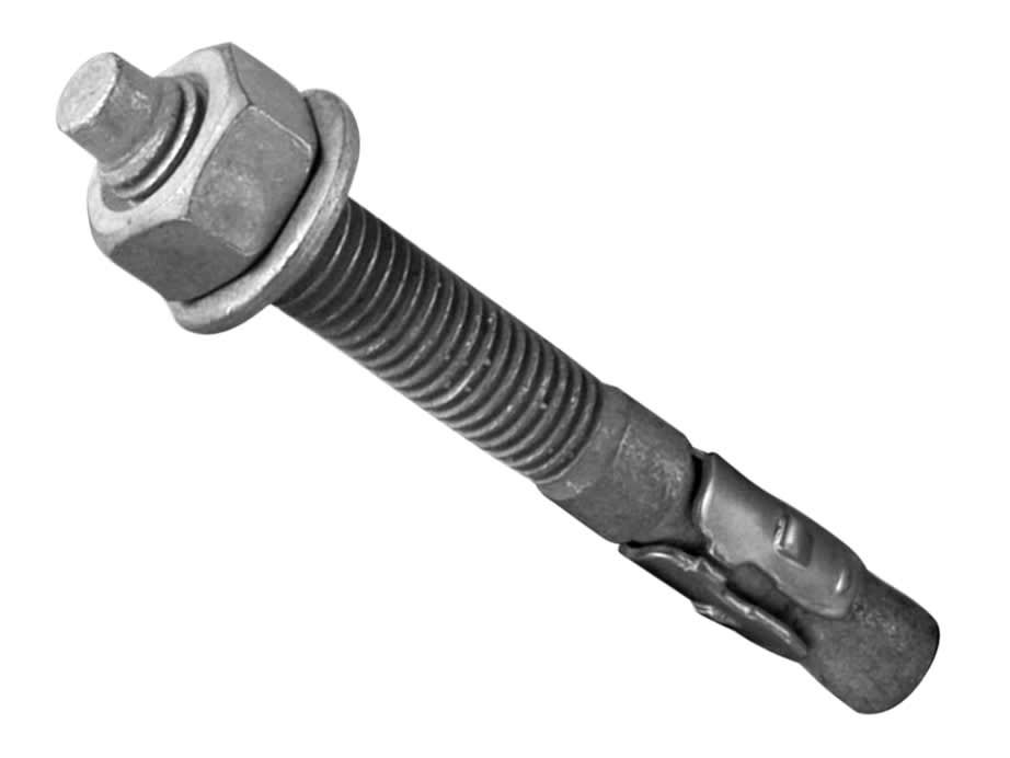 MasonMate 0841M560105G Through Bolts Galv M10 x 105mm (50)