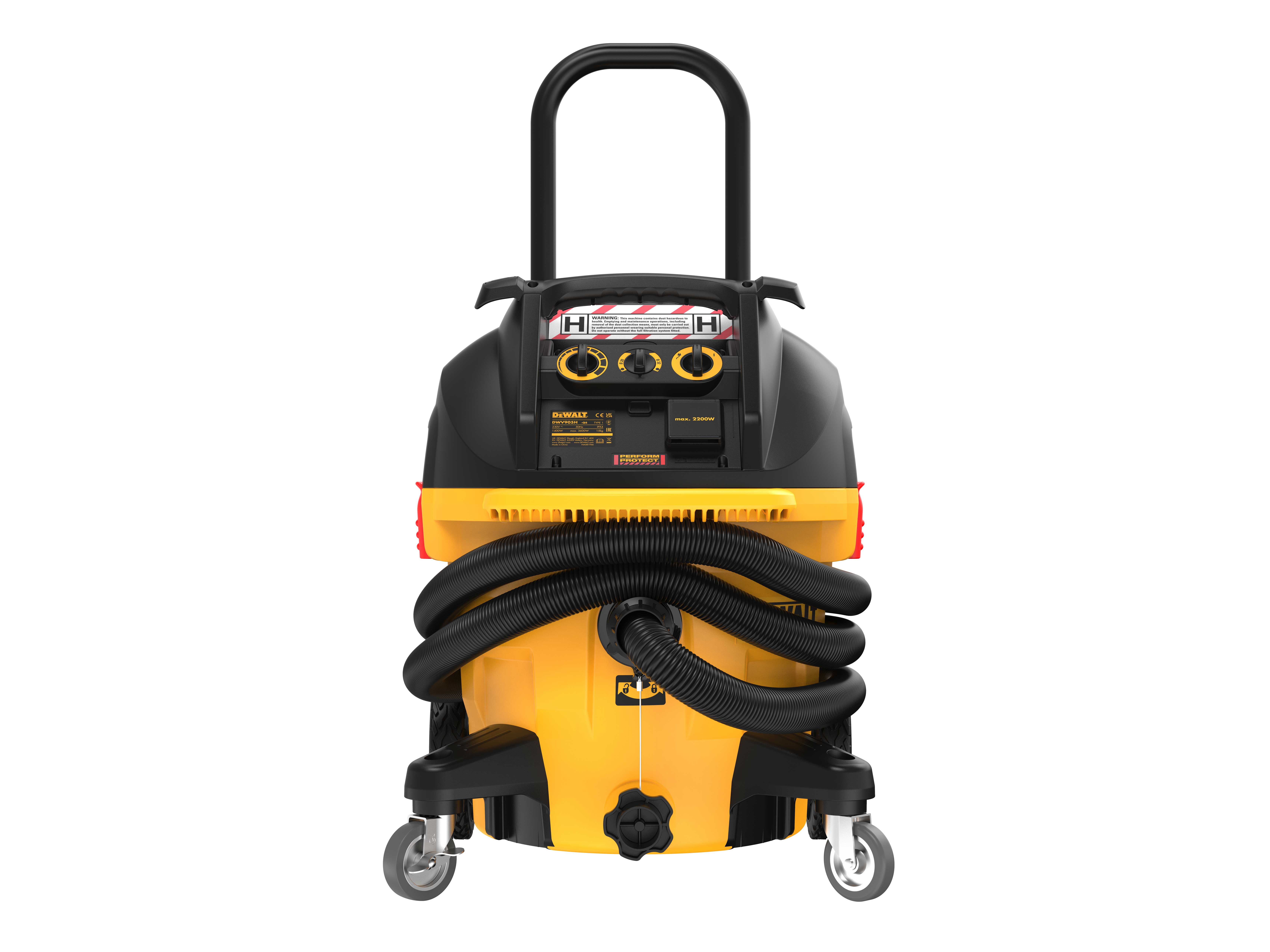 Dewalt DWV905H H-Class Dust Extractor 38 litre 1400W 110V img