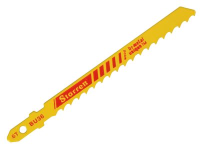 Starrett STRBU365 BU36-5 Wood Cutting Jigsaw Blades Pack of 5