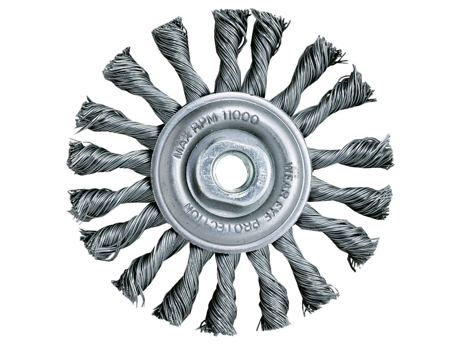 Dewalt DT3502 115mm x 22.23mm Twisted Knot Wire Wheel