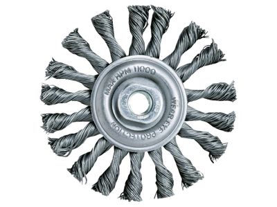 Dewalt DT3502 115mm x 22.23mm Twisted Knot Wire Wheel