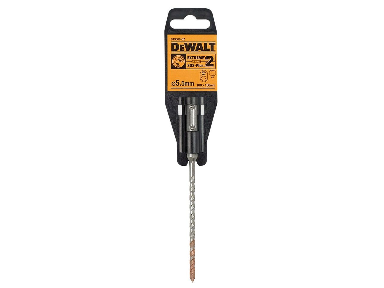 DEWALT DEWDT9509QZ SDS Plus EXTREME 2 Drill Bit 5.5 x 160mm