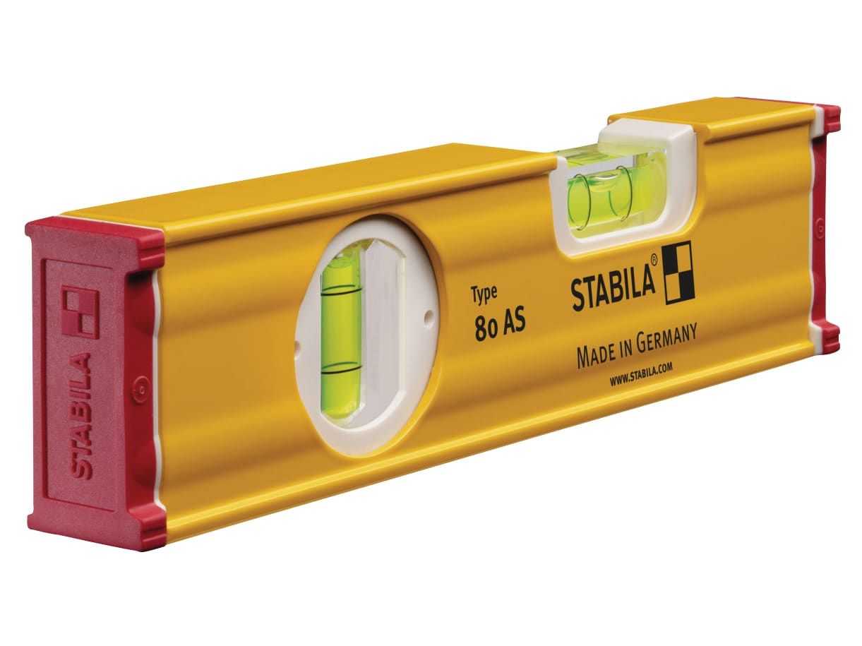Stabila 19565 - 80 AS Spirit Level 2 Vial 20cm