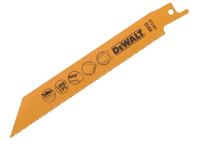 Dewalt DT2361 BiM Recip Blade for Metal 152mm x 14 TPI 5pk