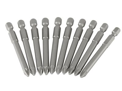 STANLEY STA368804B Pozidriv Power Bits PZ2 x 70mm (Box 10)