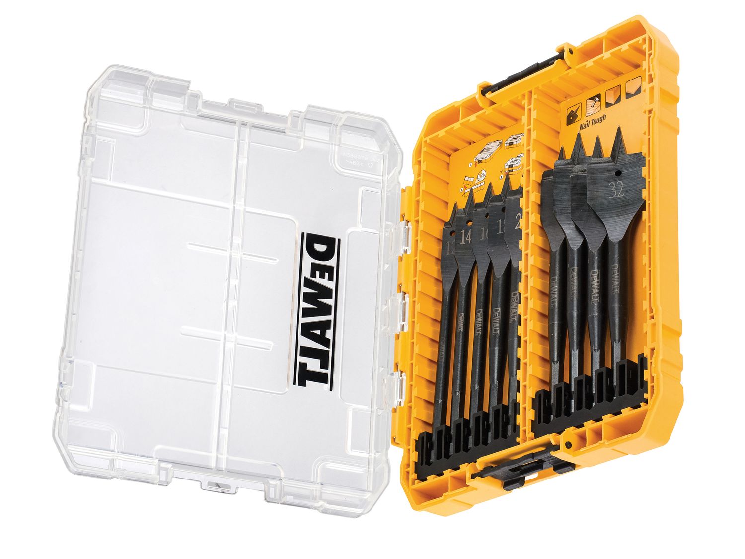 Dewalt DT70751 9pc Extreme Flat Bit Set